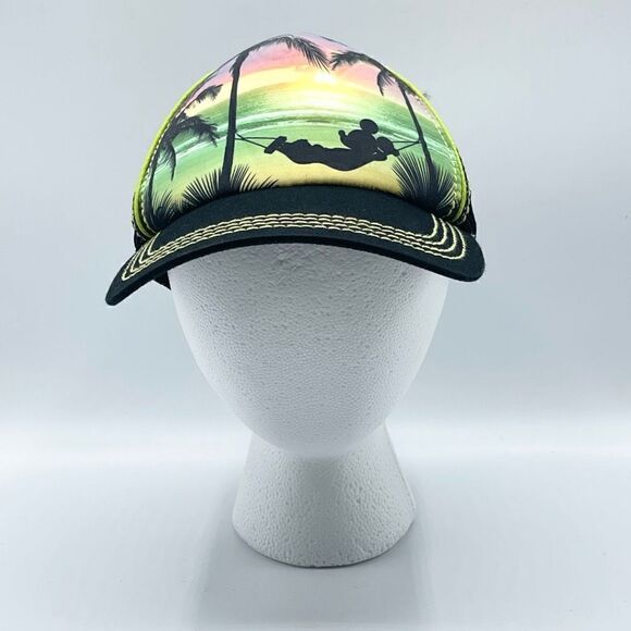 Disney Parks Authentic Mickey Mouse Sunset adjustable ball cap - Little Kids 4t/ - Picture 1 of 7